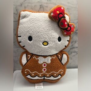 Sanrio Hello Kitty Gingerbread Holiday Plush
15” tall